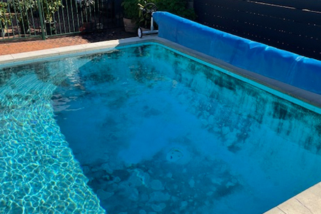 fixing pool stains
